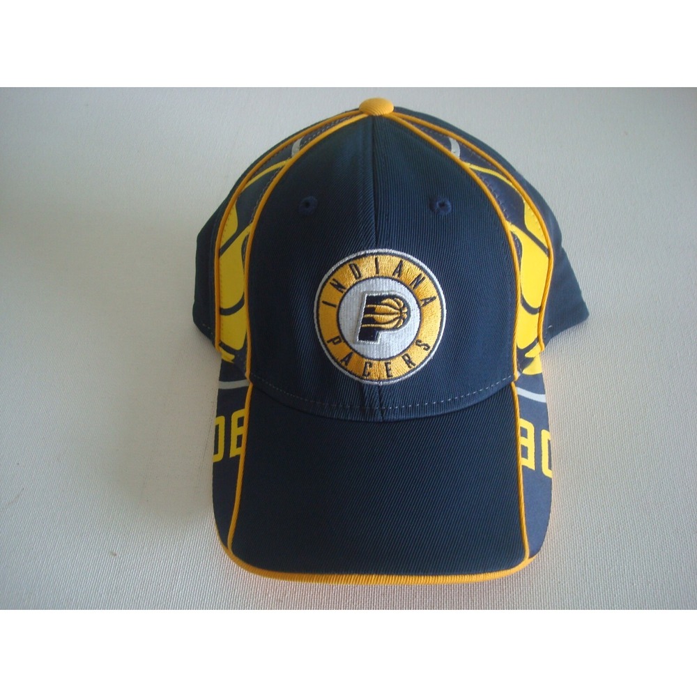 INIDANA PACERS RBK FITTED SZ OSFA  00S 90S GOLF BEACH HAT‎ CAP VINTAGE H2